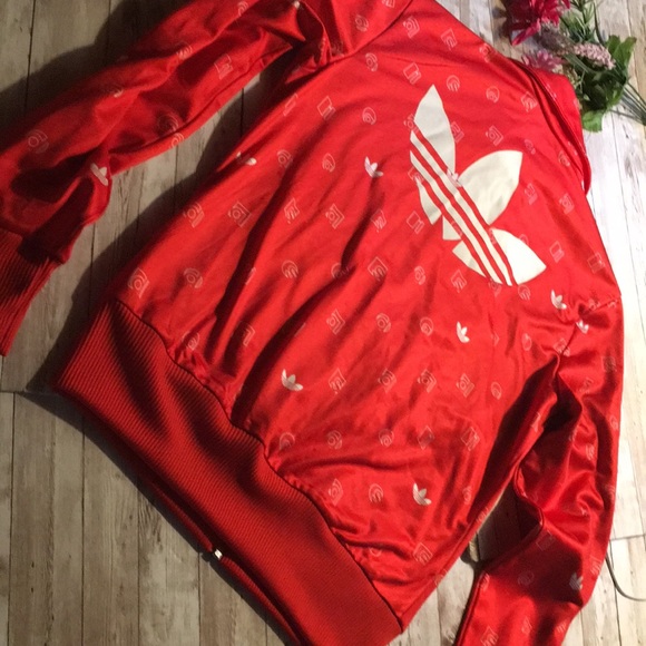Adidas sample Jacket Sample. . Size 38 red/white. - Picture 12 of 12